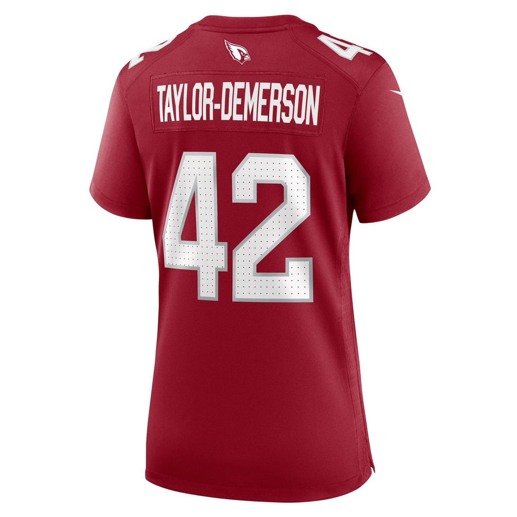 Dadrion Taylor-Demerson Arizona Cardinals Women's Game Jersey - Cardinal