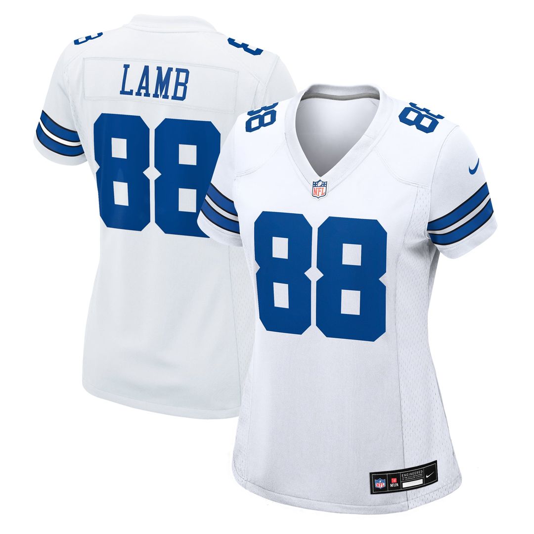 CeeDee Lamb Dallas Cowboys Women's Alternate Game Team Jersey - Navy