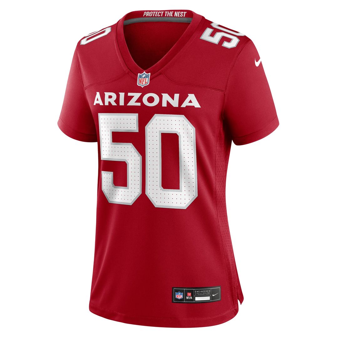 Cody Simon Arizona Cardinals Women's Team Game Jersey - Cardinal