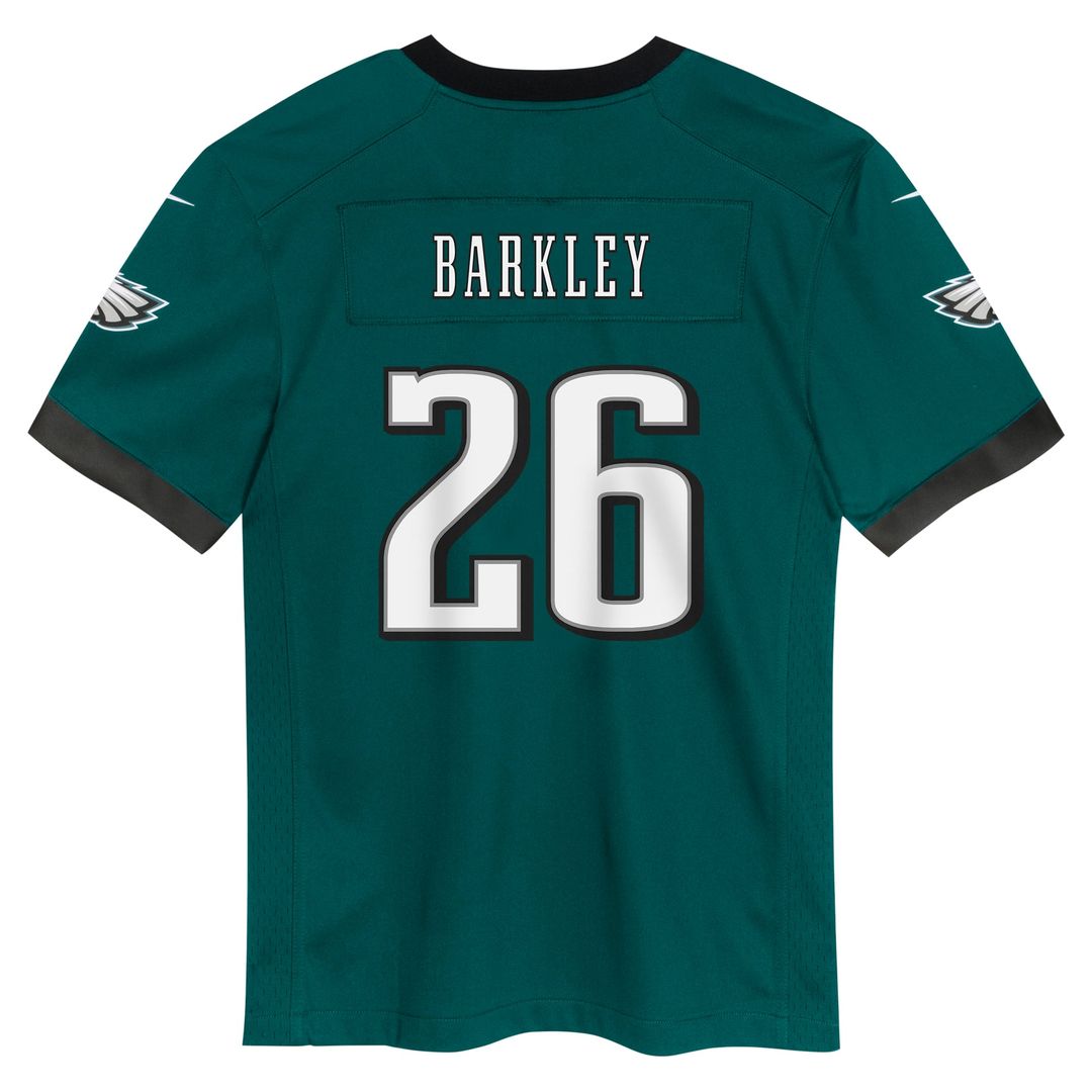Saquon Barkley Philadelphia Eagles Toddler Game Jersey - Midnight Green