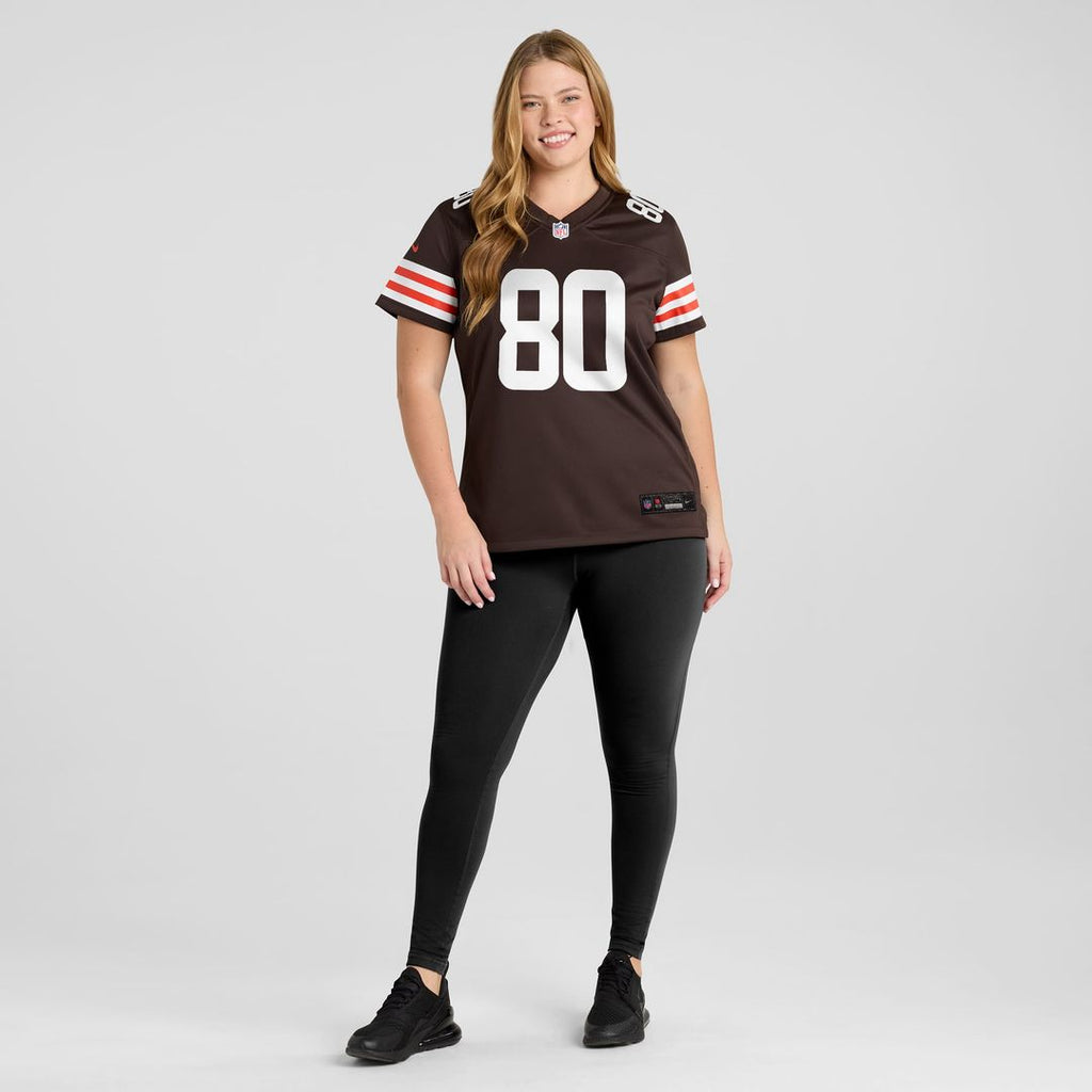 Jamari Thrash Cleveland Browns Women's Game Jersey - Brown
