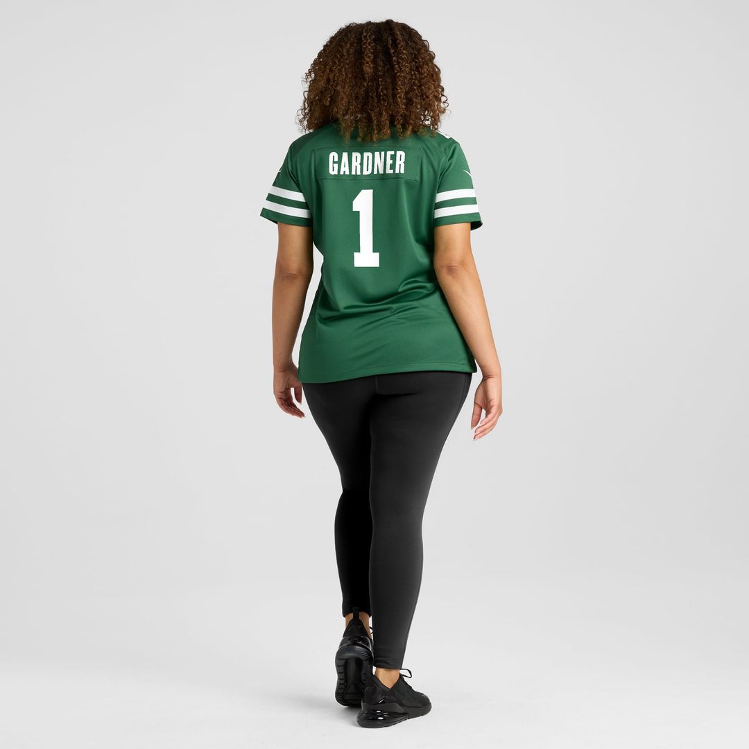 Ahmad Sauce Gardner New York Jets Women's Game Jersey - Legacy Green