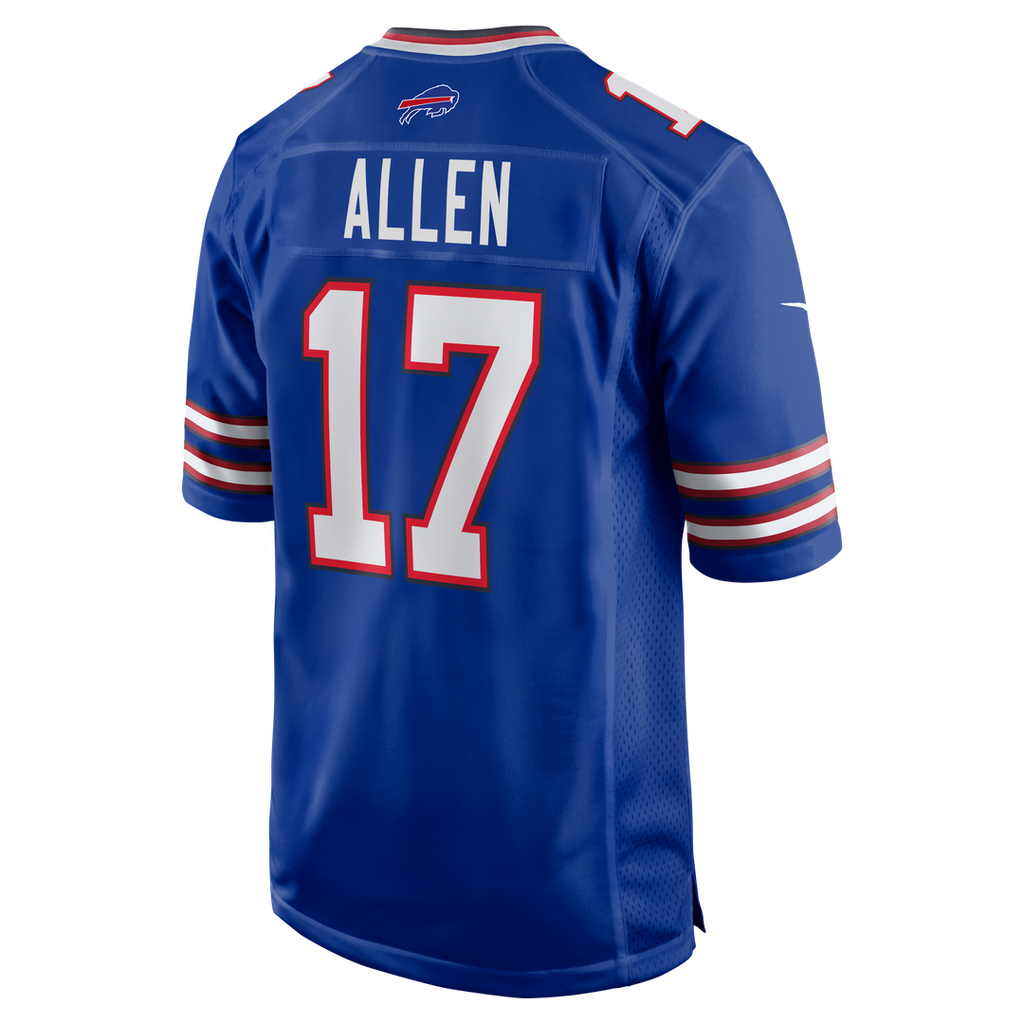 Josh Allen Buffalo Bills Team Game Player Jersey - Royal