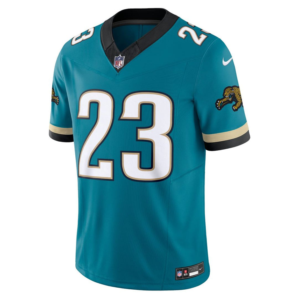 Foye Oluokun Jacksonville Jaguars Prowler Throwback Vapor F.U.S.E. Limited Jersey - Teal