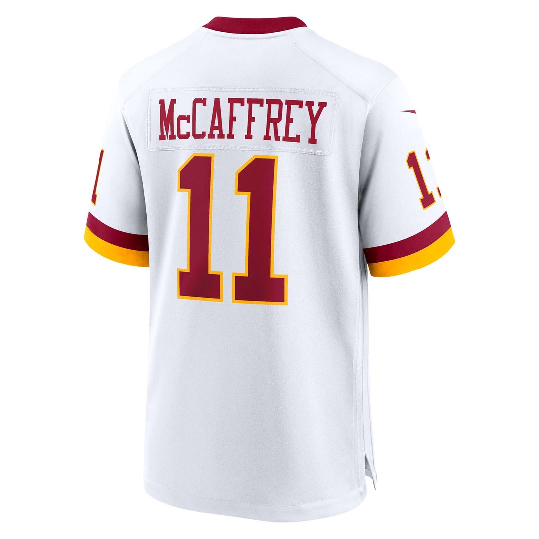 Luke McCaffrey Washington Commanders Hail Raiser Alternate Game Jersey - Black