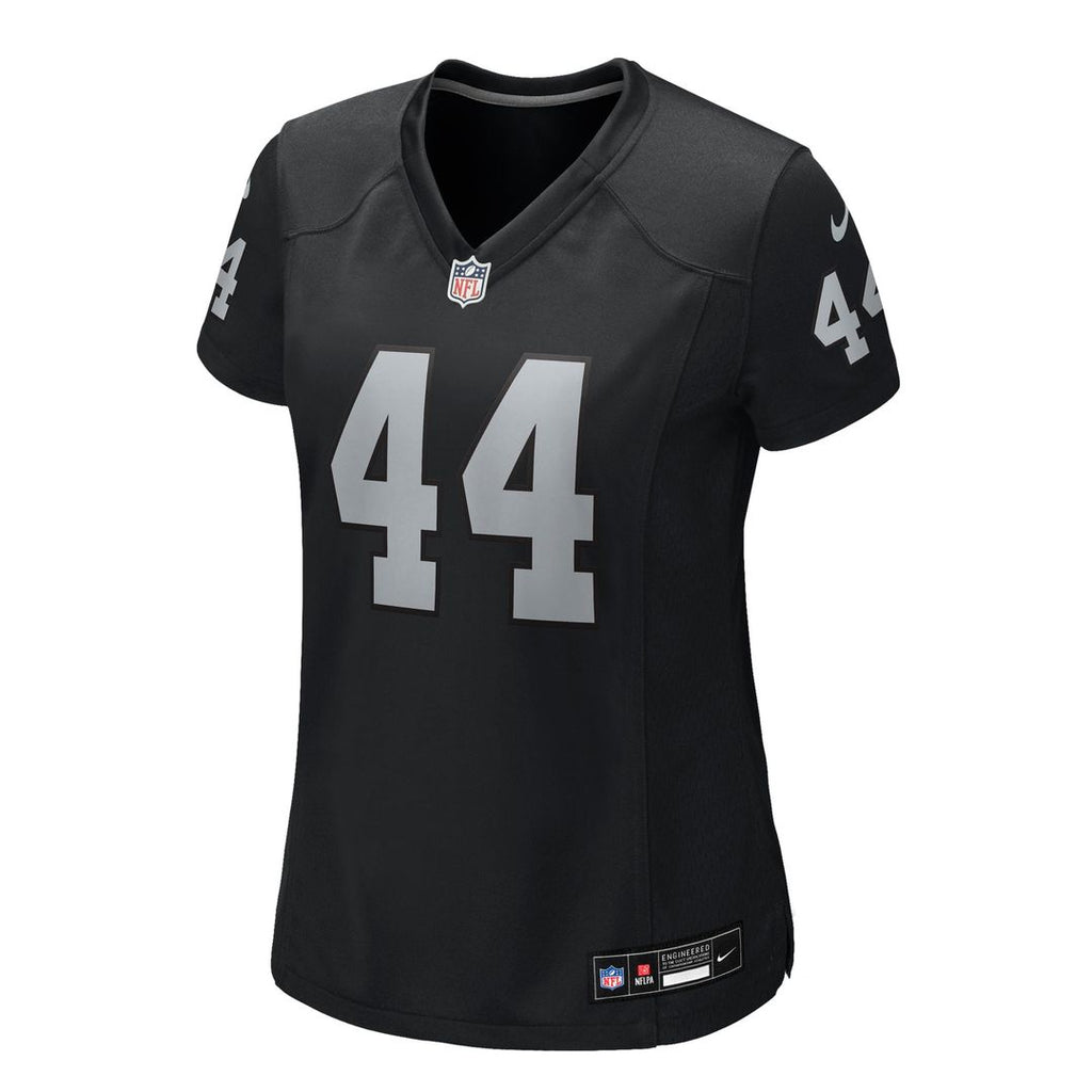 Tommy Eichenberg Las Vegas Raiders Women's Team Game Jersey - Black