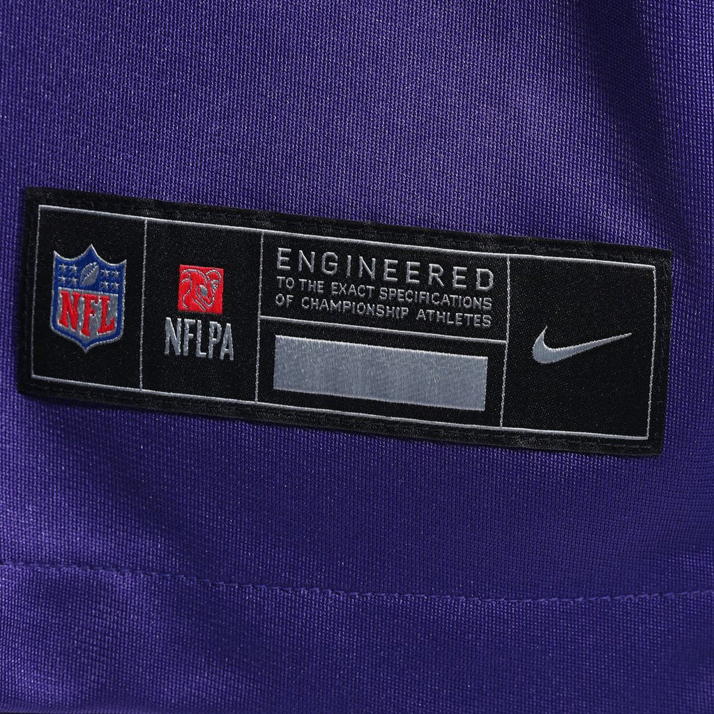 J.J. McCarthy Minnesota Vikings Game Jersey - White