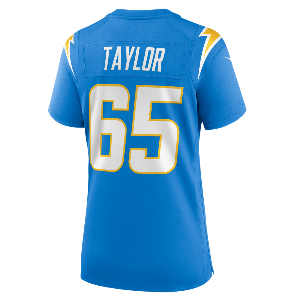 Logan Taylor Los Angeles Chargers Women's Team Game Jersey - Powder Blue