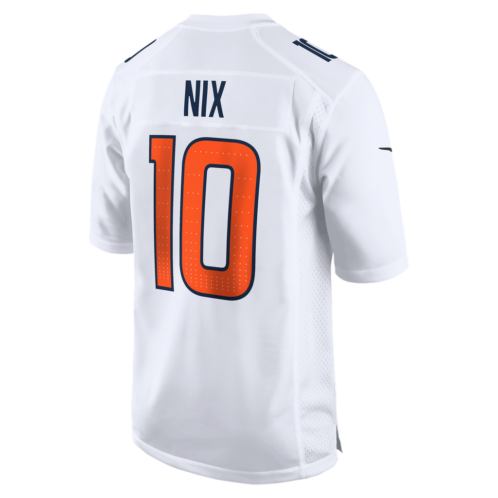 Bo Nix Denver Broncos Tundra Fashion Game Jersey - White