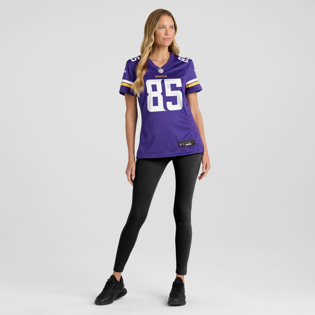 Ben Yurosek Minnesota Vikings Women's Team Game Jersey - Purple