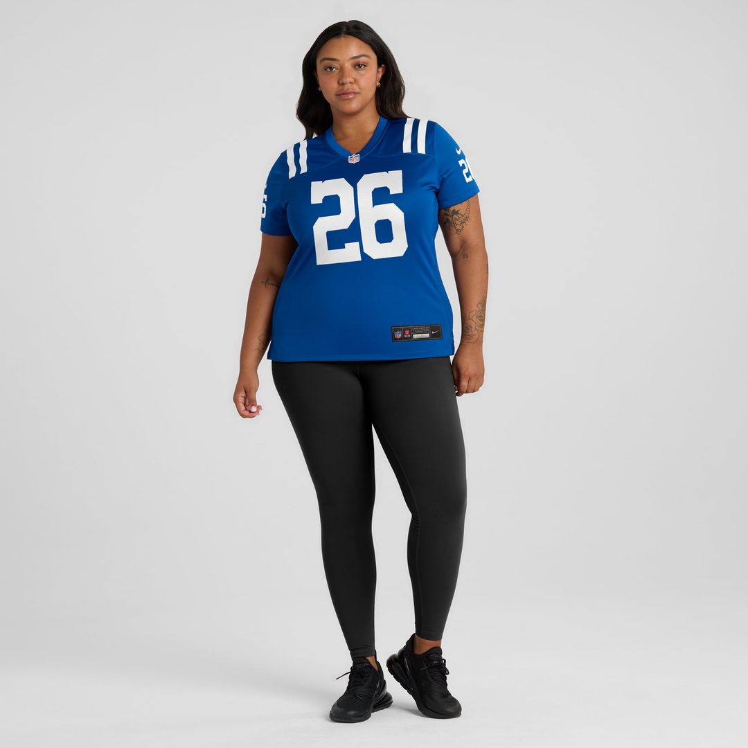 Evan Hull Indianapolis Colts Women's Team Game Jersey - Royal
