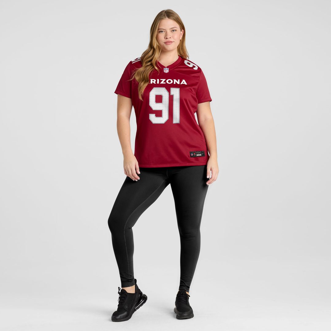 L.J. Collier Arizona Cardinals Women's Game Jersey - Cardinal