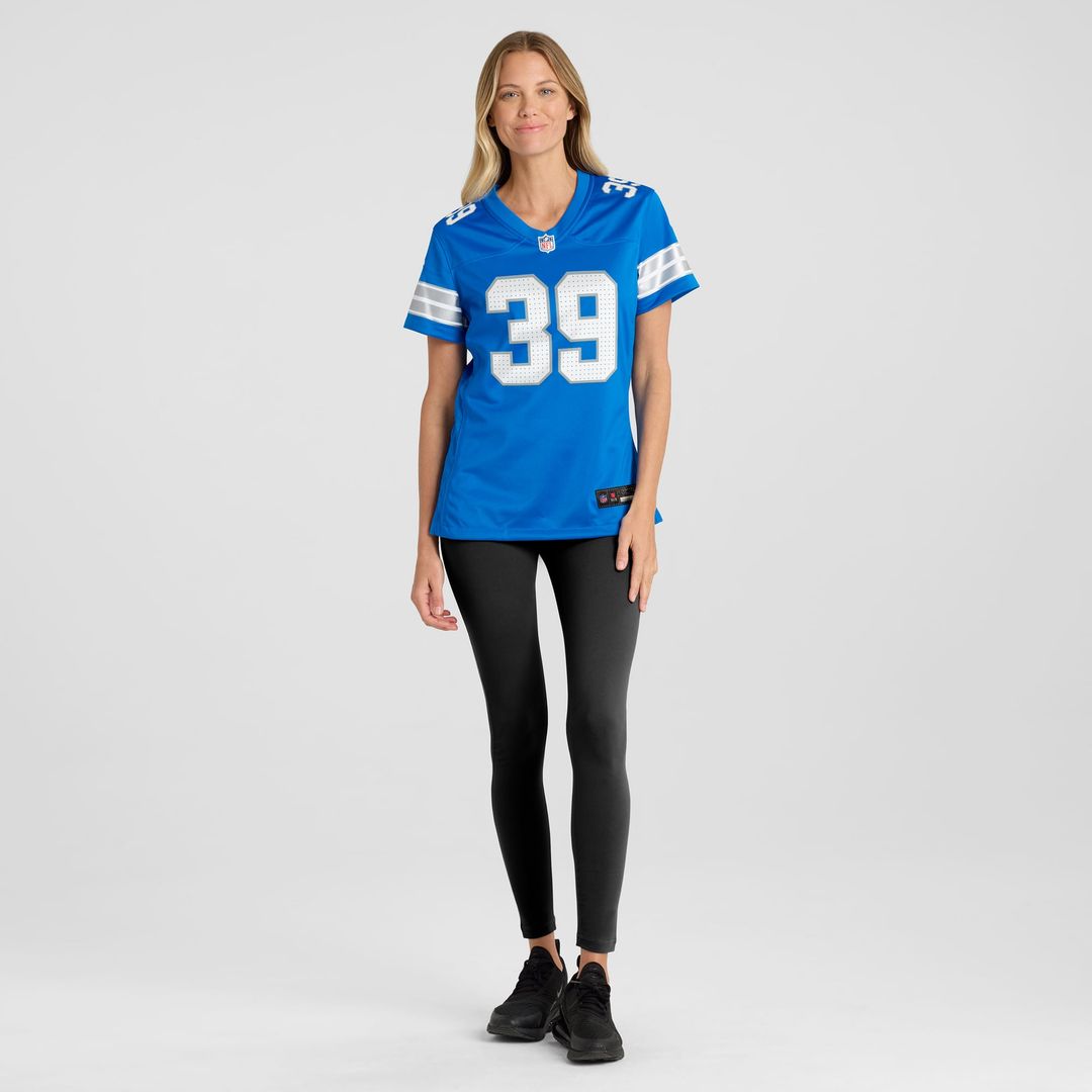 Jake Bates Detroit Lions Women's Team Game Jersey - Blue