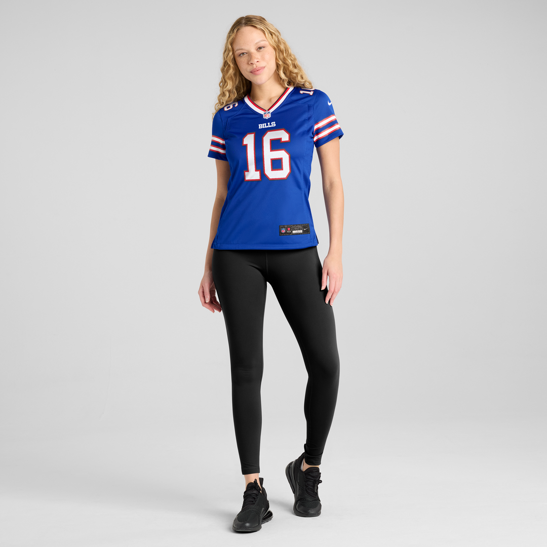 Tyler Bass Buffalo Bills Women's Team Game Jersey - Royal