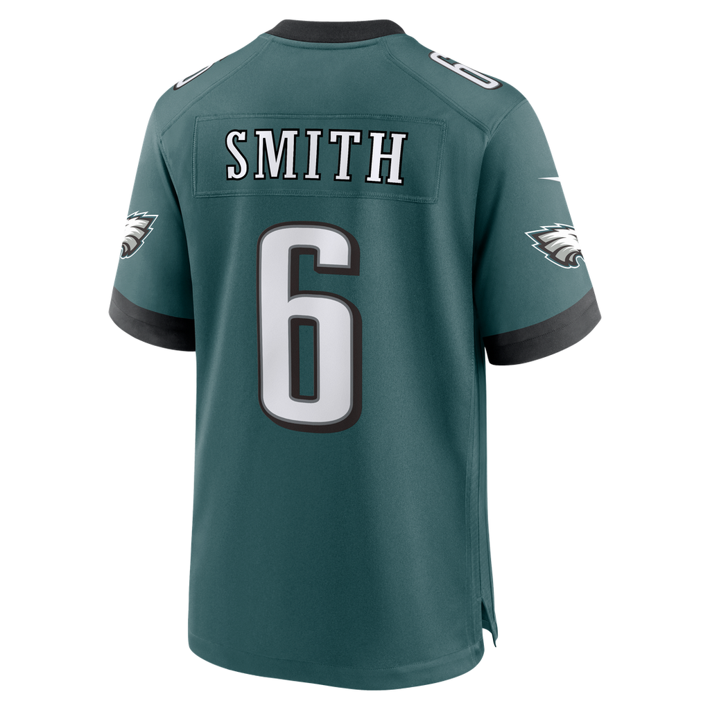 DeVonta Smith Philadelphia Eagles Team Game Jersey - Midnight Green