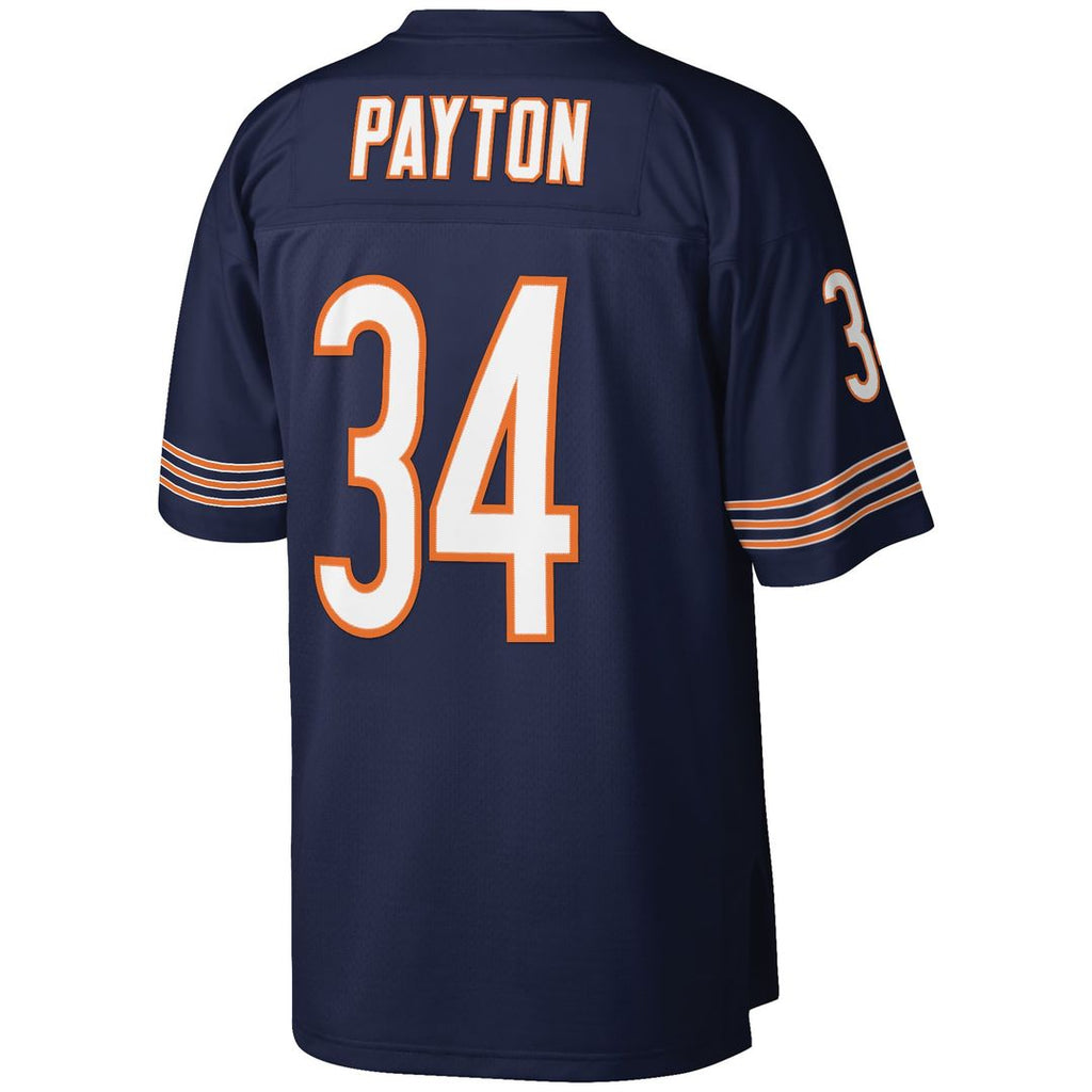 Walter Payton Chicago Bears Mitchell & Ness Big & Tall 1985 Retired Player Replica Jersey - White