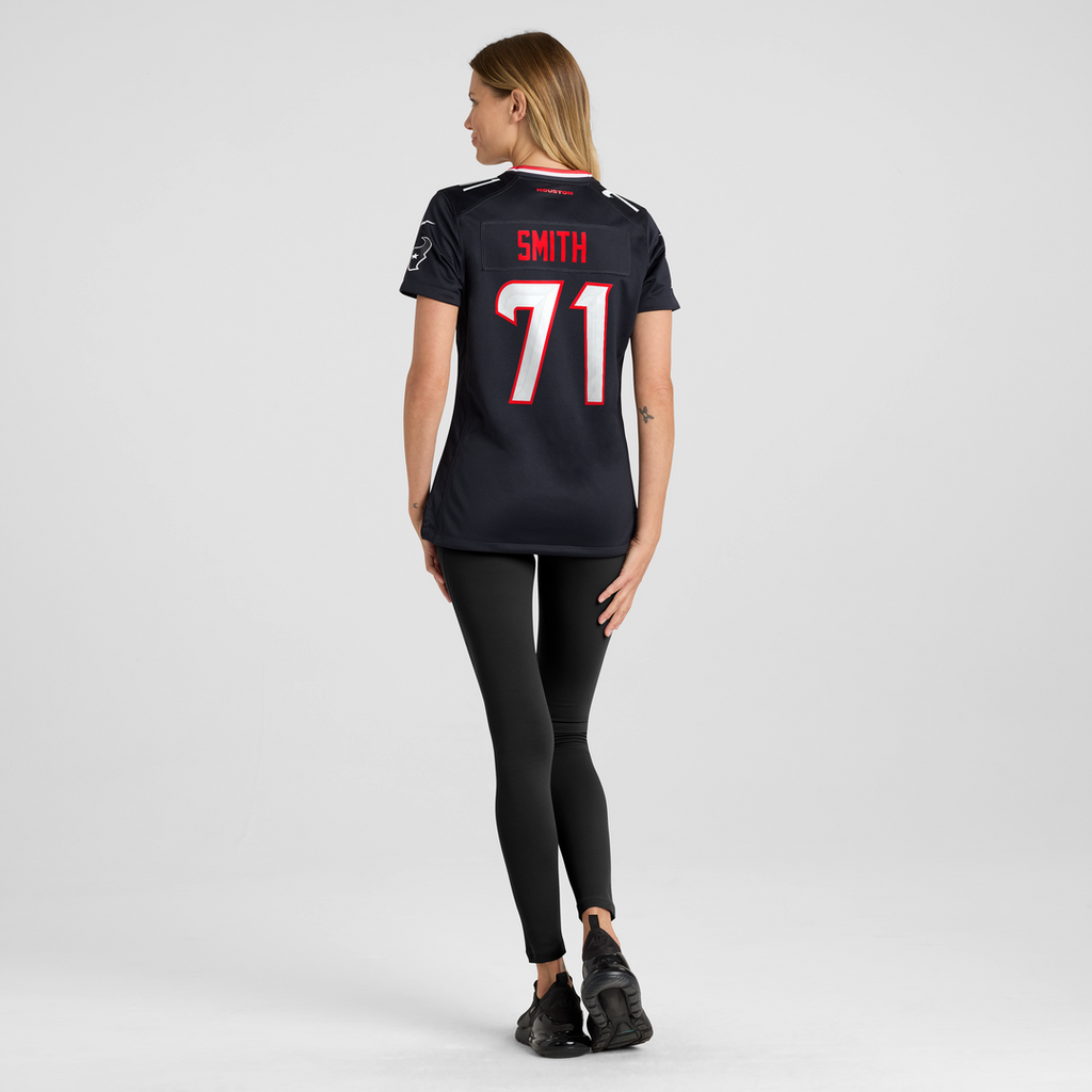 Braden Smith Houston Texans Women's Team Game Jersey - Navy