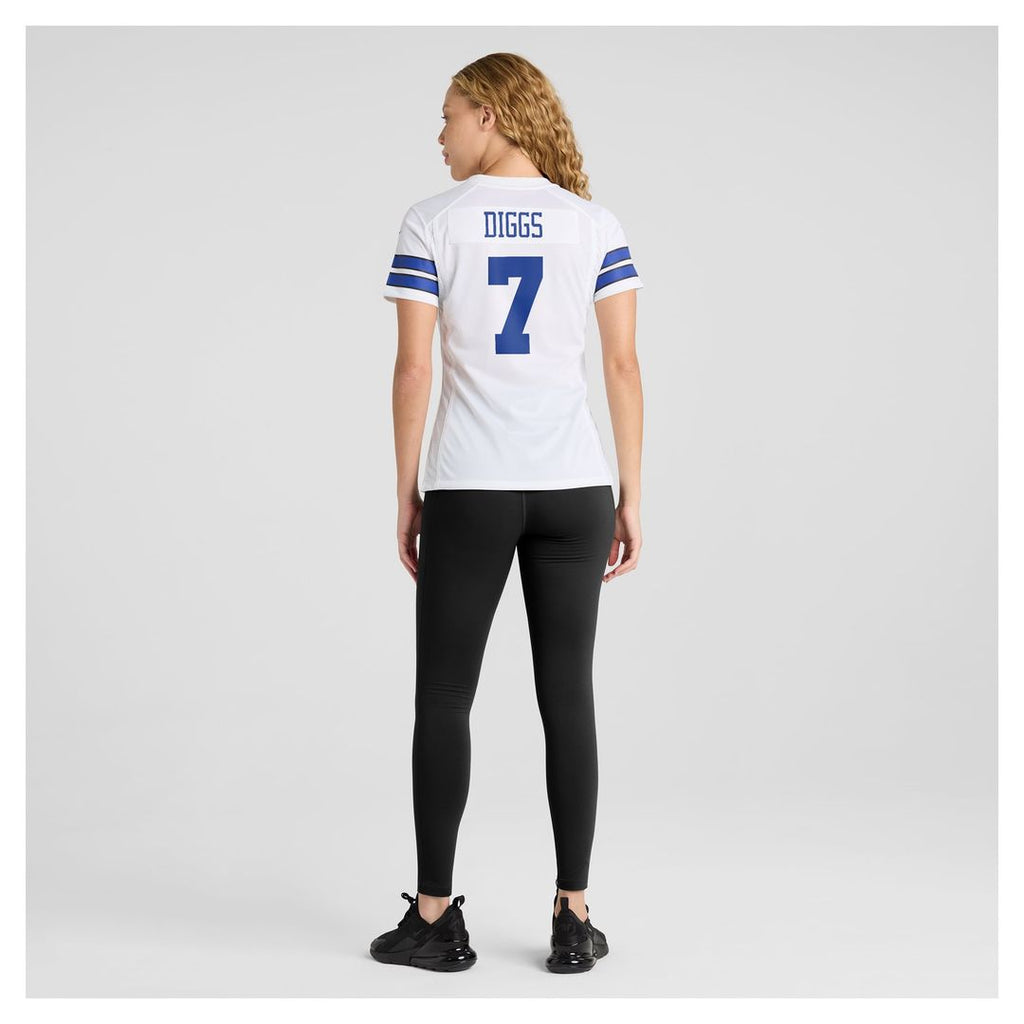 Trevon Diggs Dallas Cowboys Women's Game Jersey - White