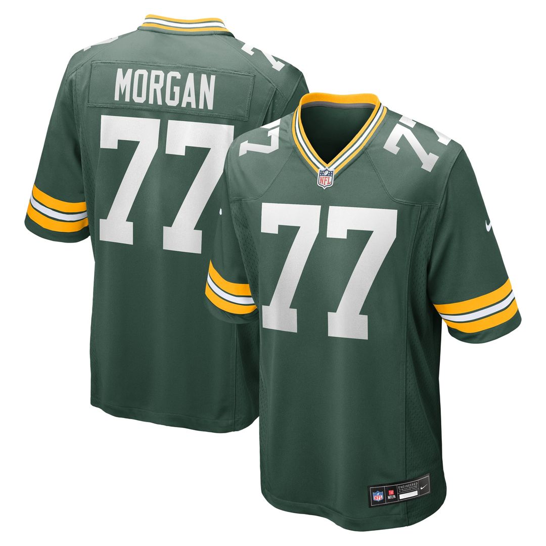 Morgan Green Bay Packers Player Game Jersey - Green