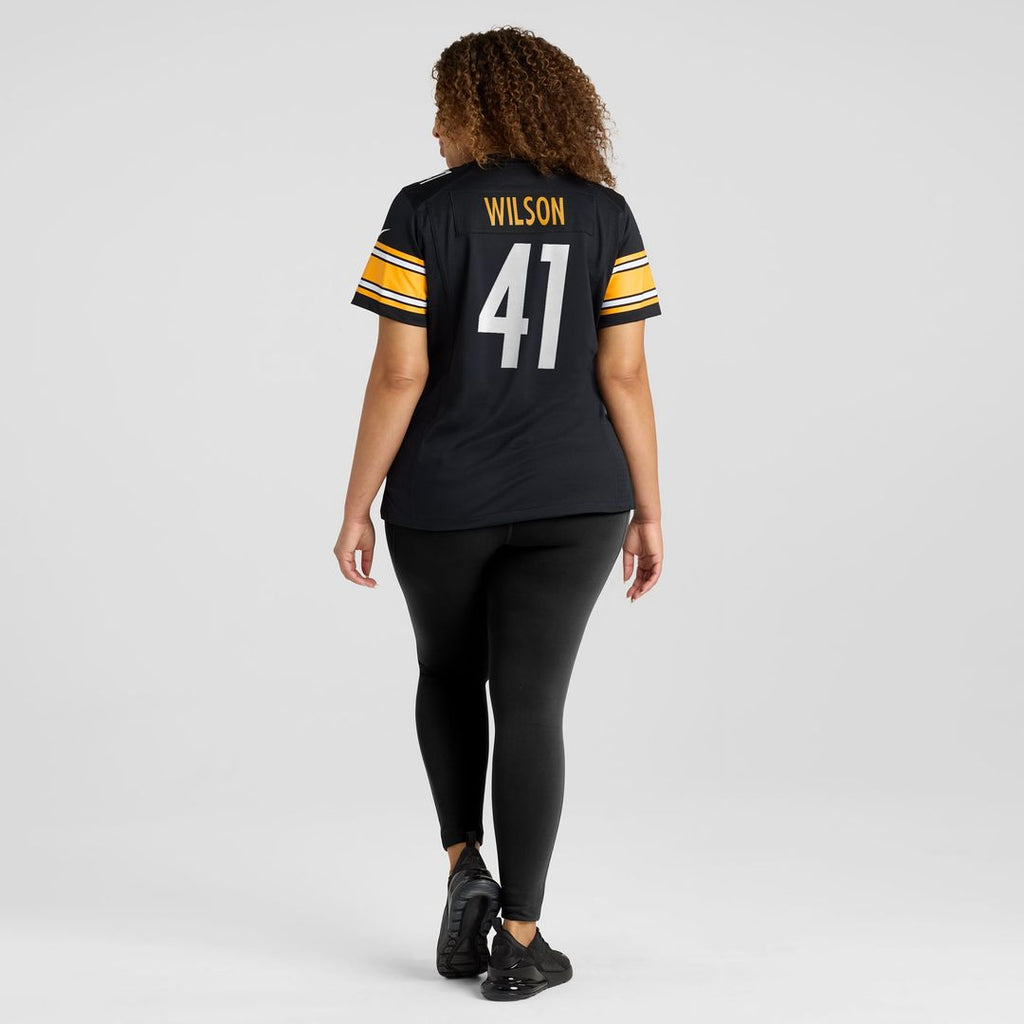 Payton Wilson Pittsburgh Steelers Women's Team Game Jersey - Black