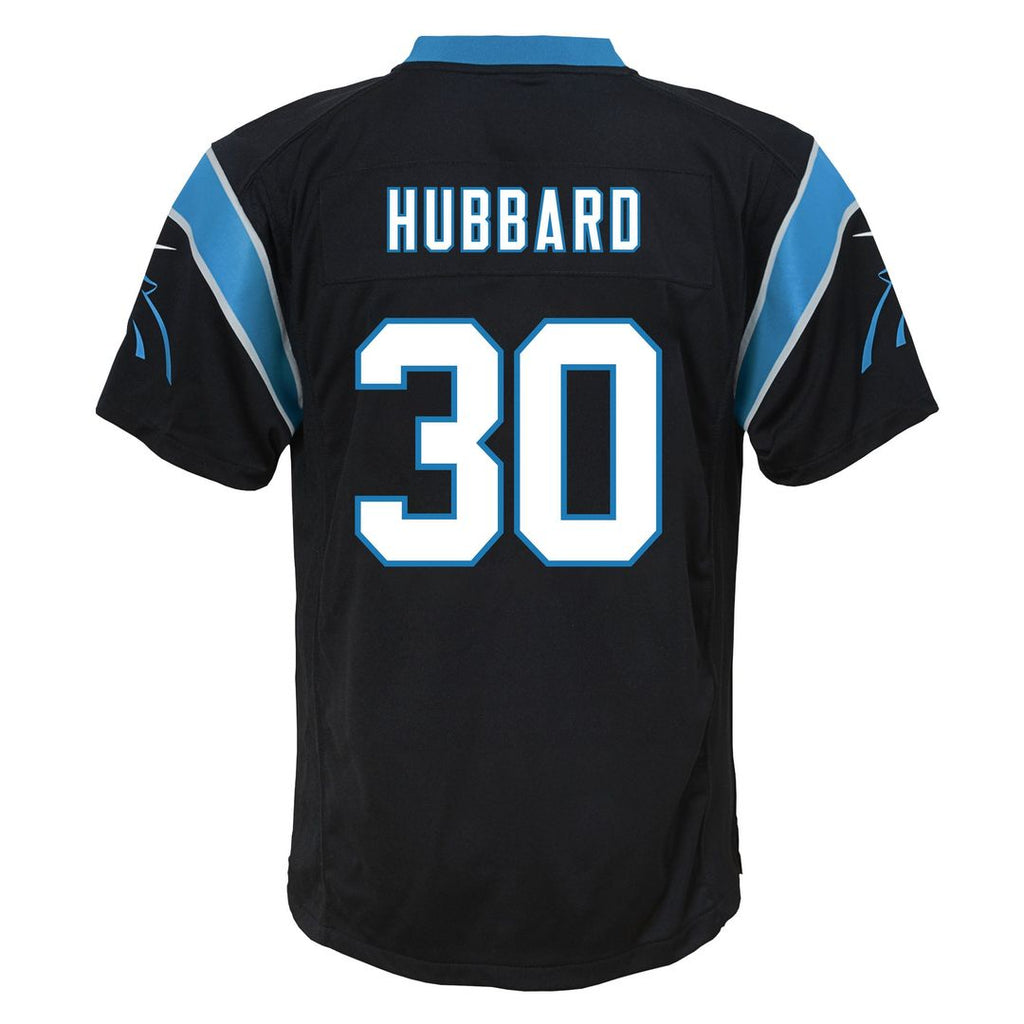 Chuba Hubbard Carolina Panthers Youth Team Game Jersey - Black