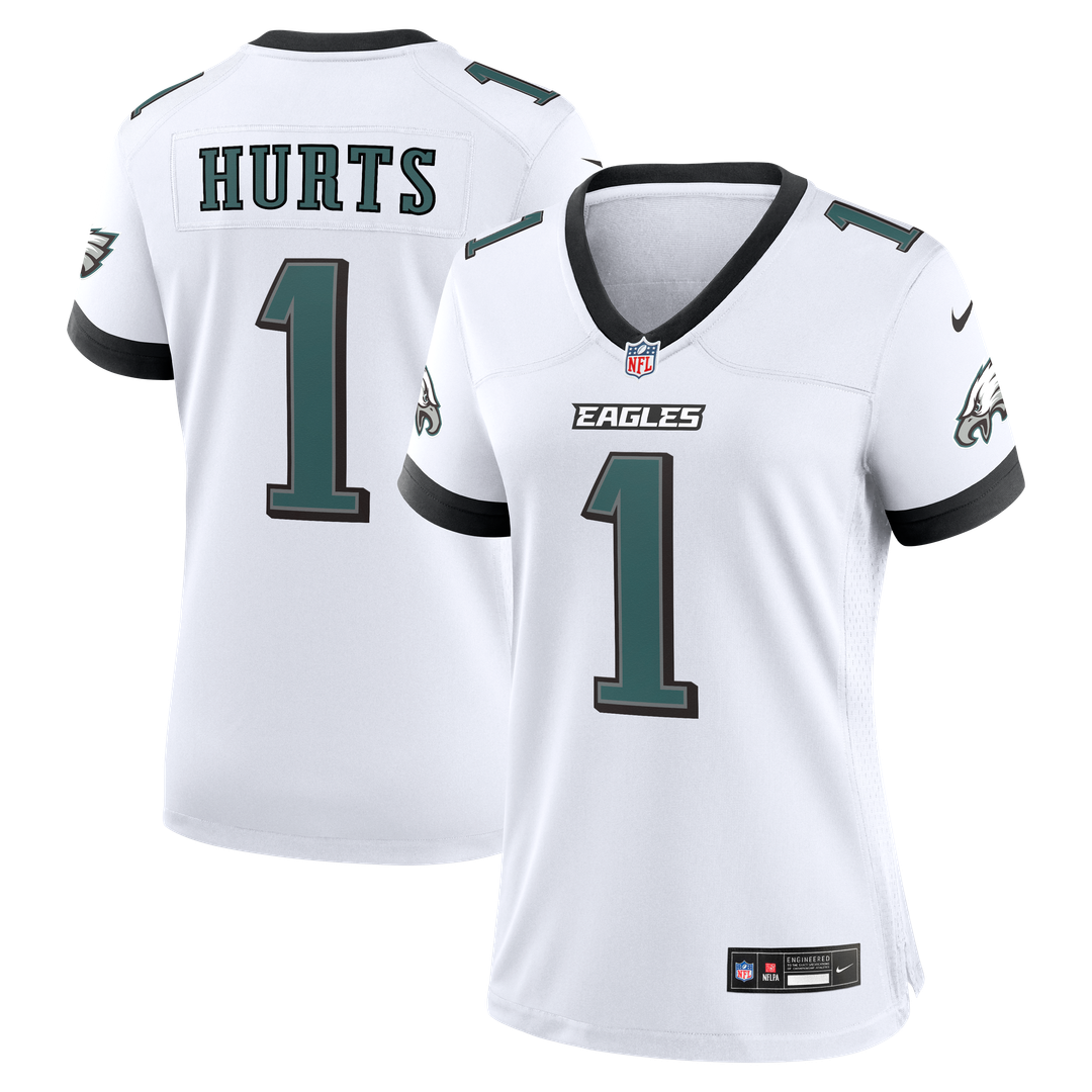 Jalen Hurts Philadelphia Eagles Women's Team Game Jersey - Midnight Green