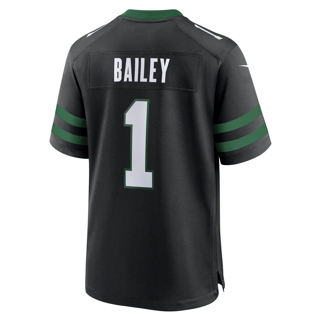 David Bailey New York Jets Alternate Game Player Jersey - Legacy Black