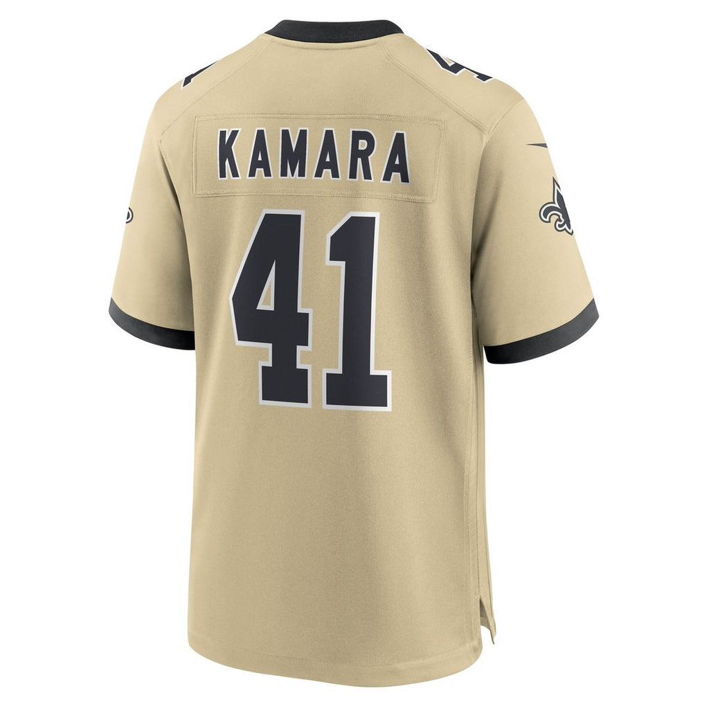 Alvin Kamara New Orleans Saints Game Jersey - Black