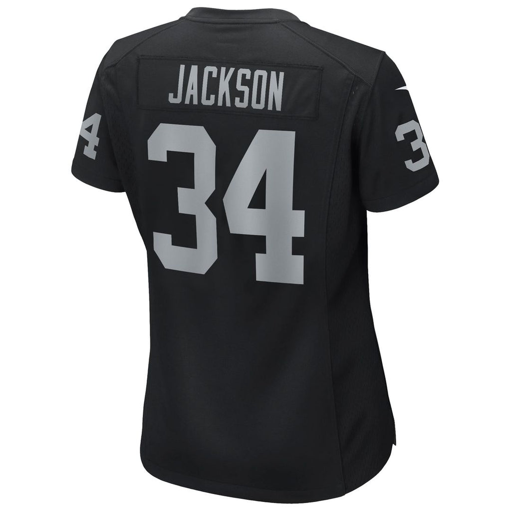 Bo Jackson Las Vegas Raiders Women's Game Retired Player Jersey - Black