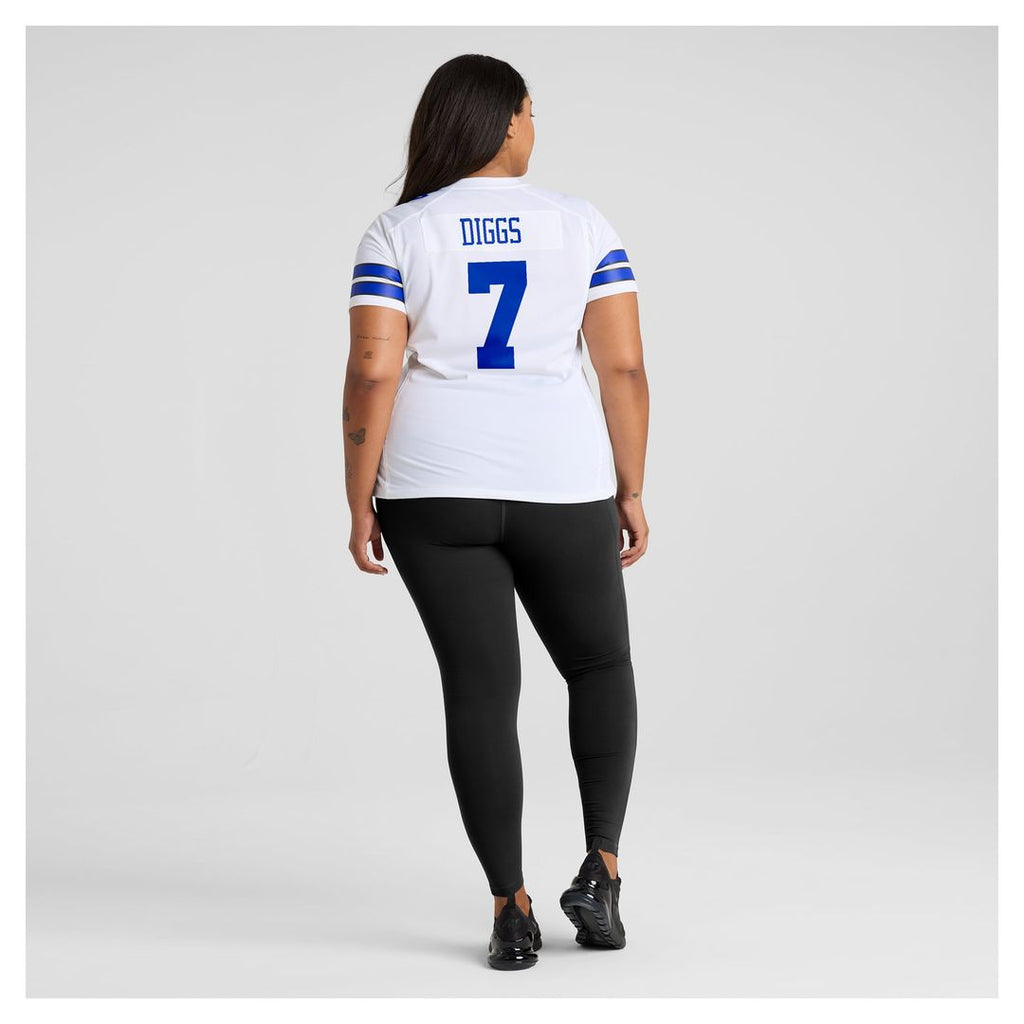 Trevon Diggs Dallas Cowboys Women's Game Jersey - White