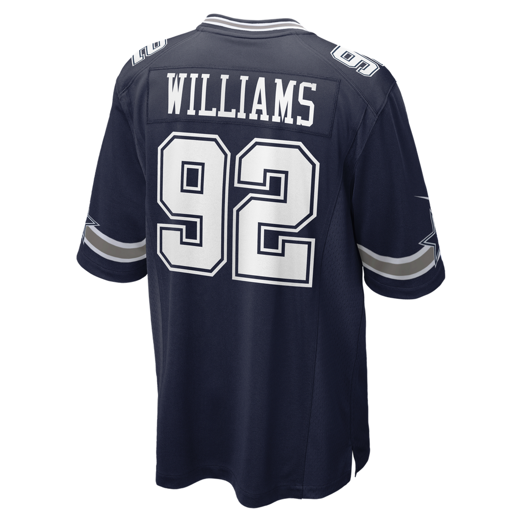 Quinnen Williams Dallas Cowboys Team Game Jersey - Navy
