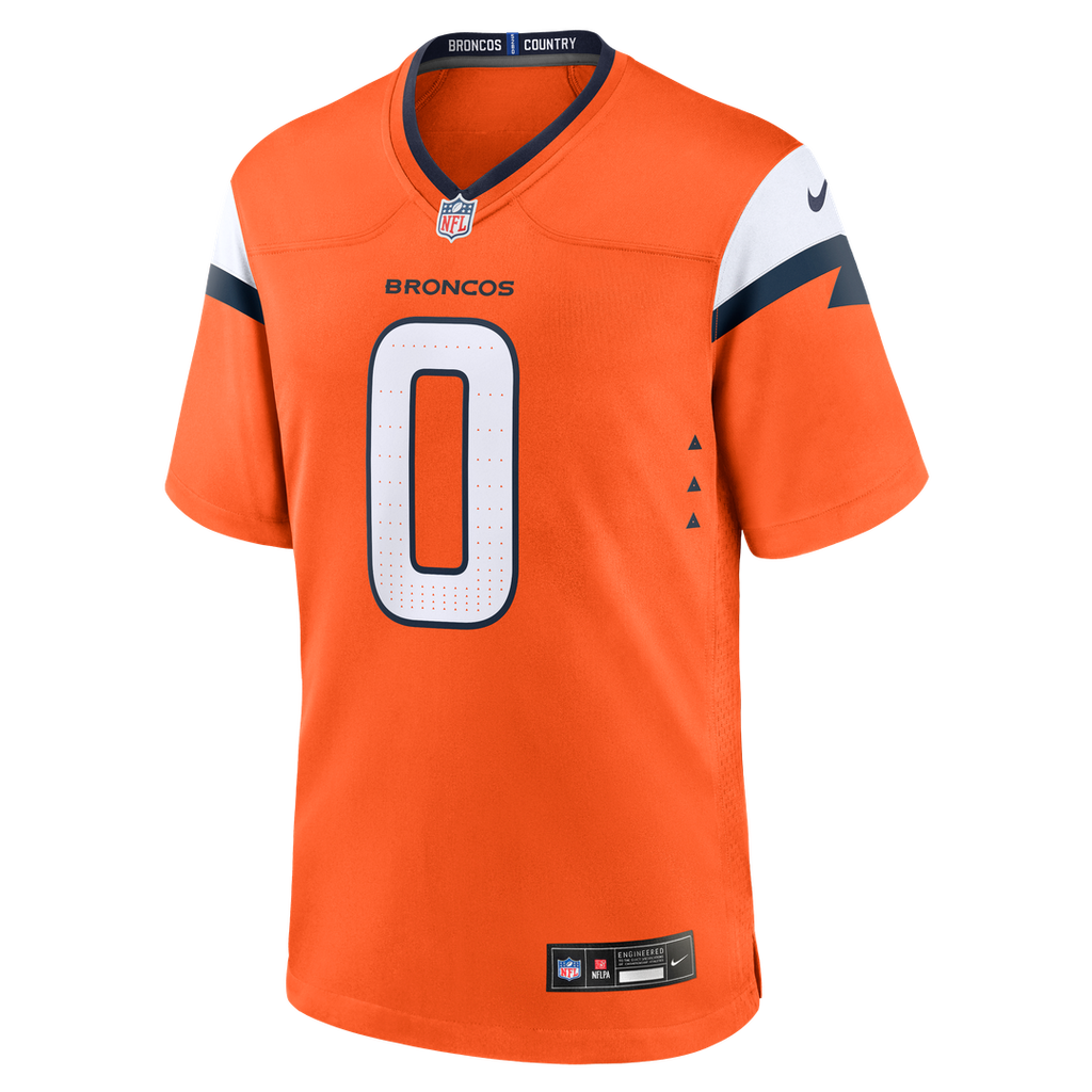 Jonathon Cooper Denver Broncos Team Game Jersey - Orange