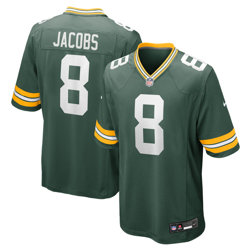 Josh Jacobs Green Bay Packers Team Game Jersey - Green