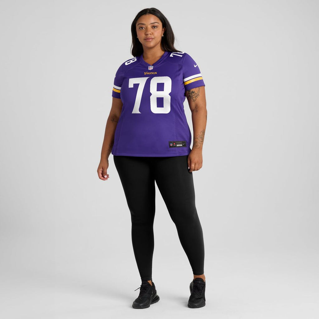Ryan Kelly Minnesota Vikings Women's Team Game Jersey - Purple