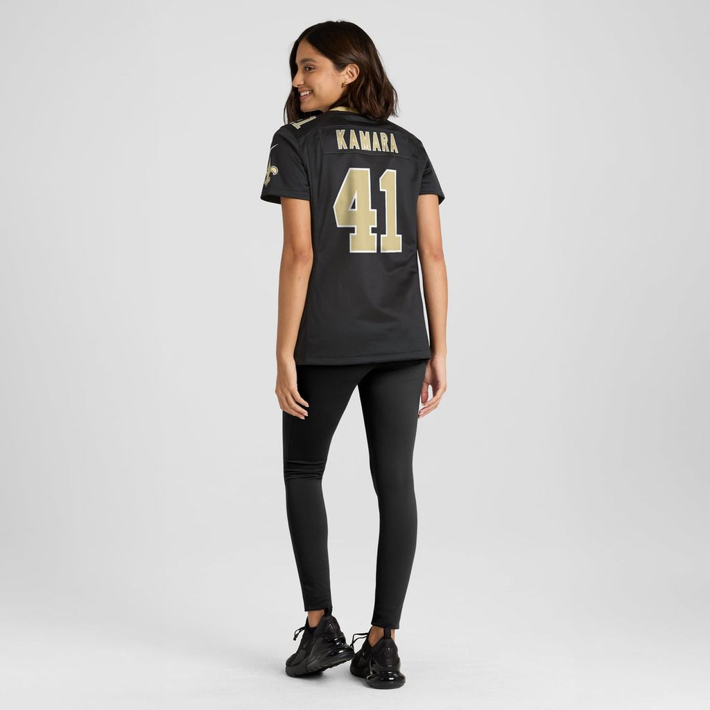 Alvin Kamara New Orleans Saints Women's Gameday Golds Alternate Game Player Jersey - Gold