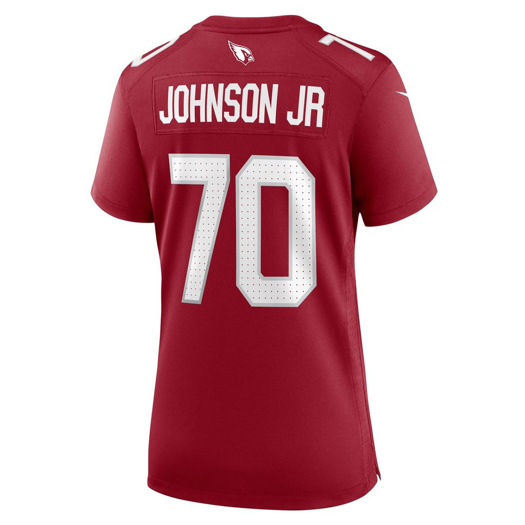 Paris Johnson Jr. Arizona Cardinals Women's Game Jersey - Cardinal