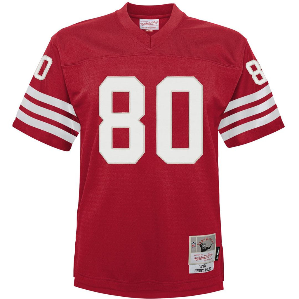 Jerry Rice San Francisco 49ers Mitchell & Ness Infant 1990 Retired Legacy Jersey - Scarlet