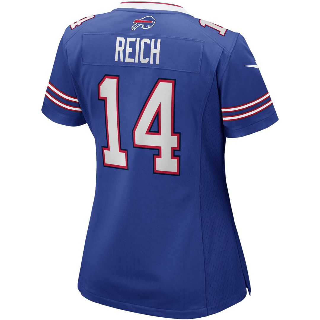 Frank Reich Buffalo Bills Women's Game Retired Player Jersey - Royal
