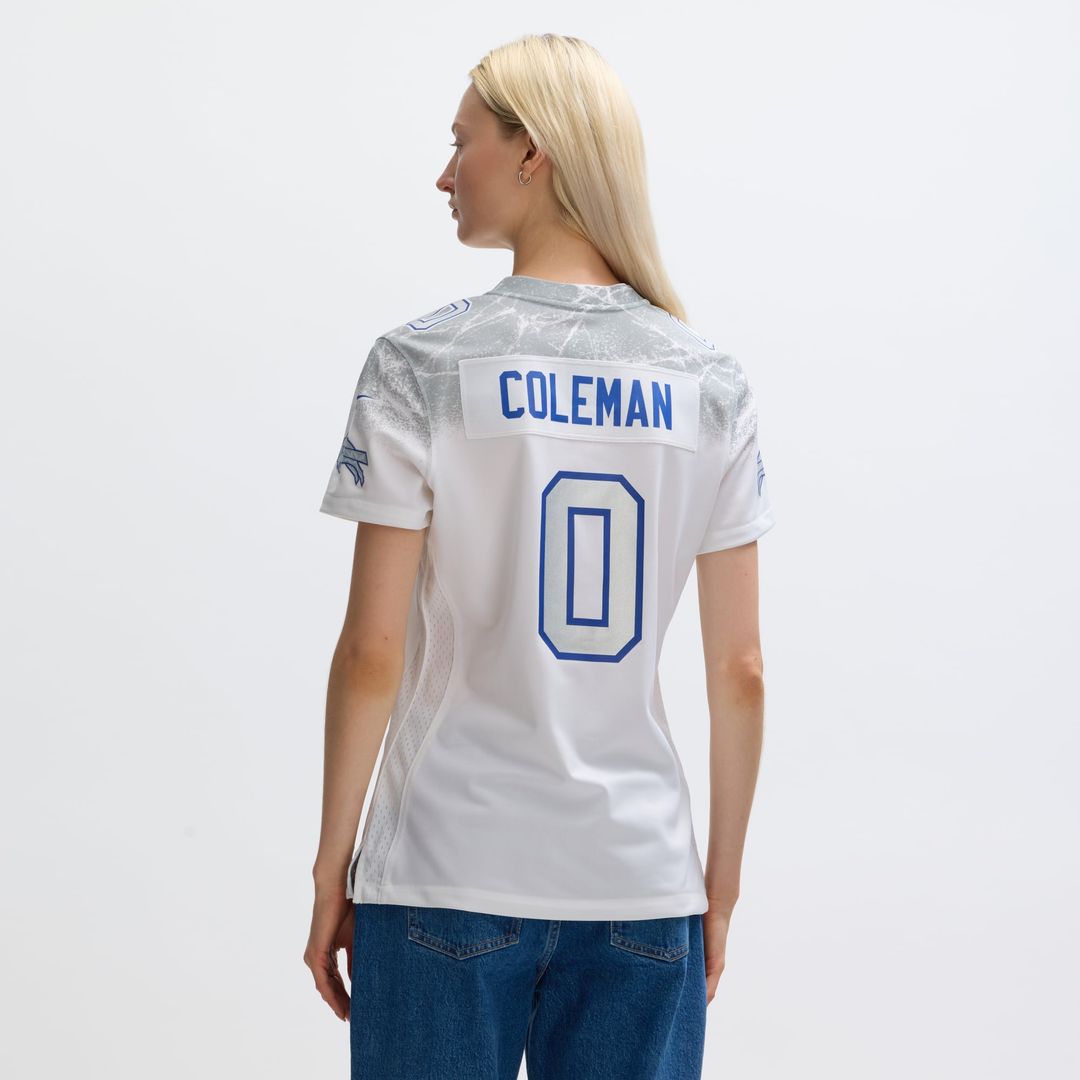 Keon Coleman Buffalo Bills Women's 2025 Rivalries Collection Game Jersey - White