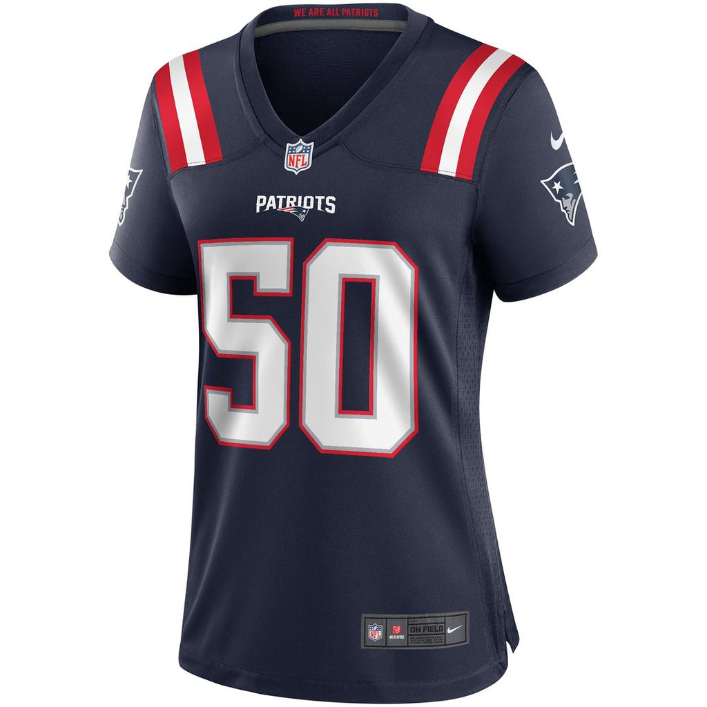Mike Vrabel New England Patriots Women's Retired Game Jersey - Red