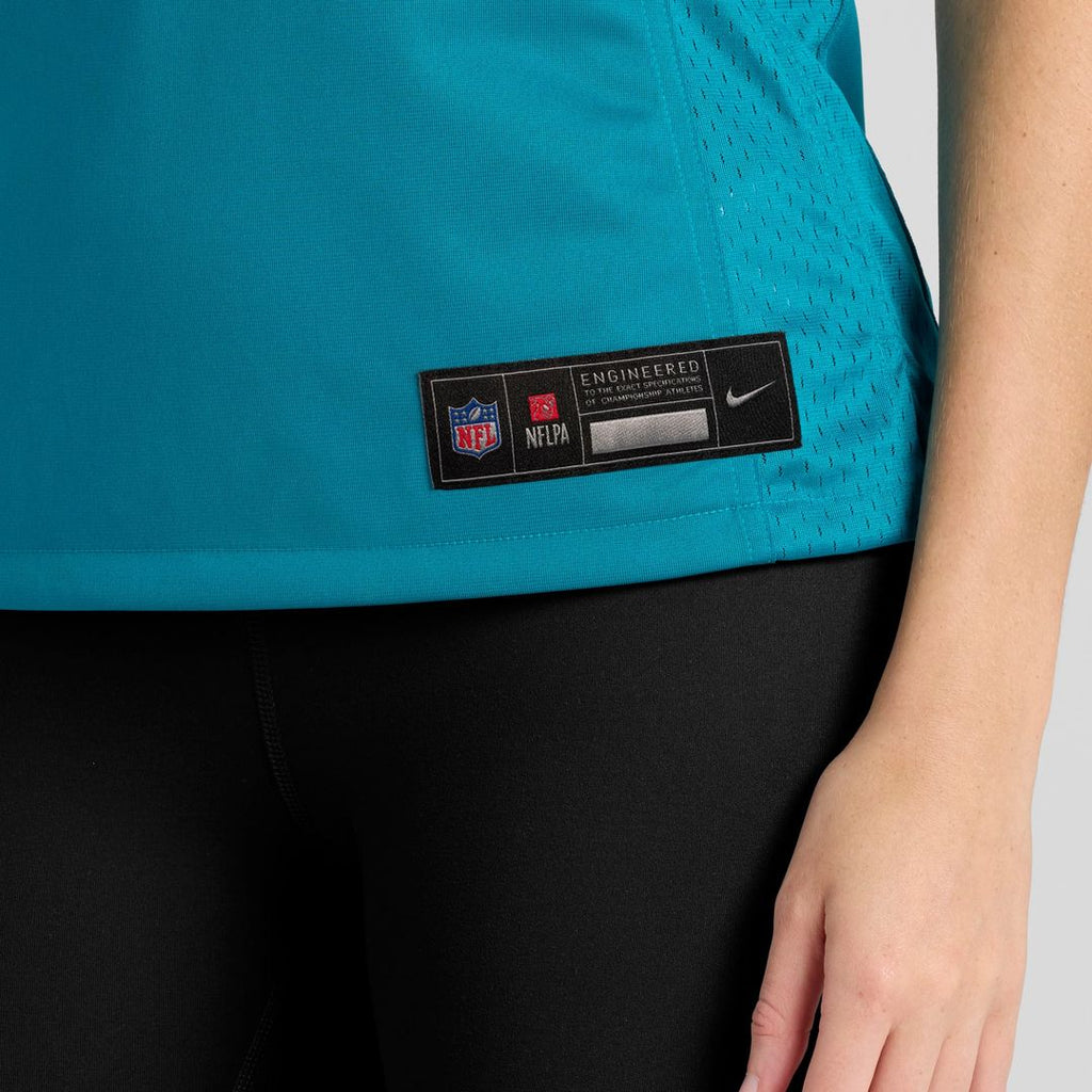 Dequan Jackson Jacksonville Jaguars Women's Game Jersey - Teal