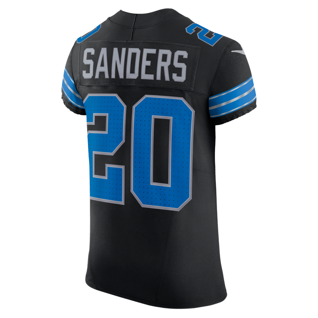 Barry Sanders Detroit Lions Alternate Vapor F.U.S.E. Elite Jersey - Black