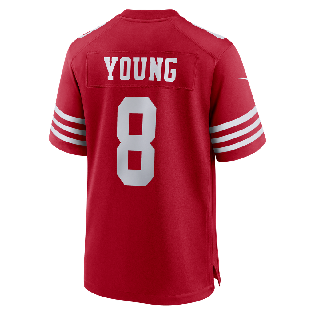 Steve Young San Francisco 49ers Retired Player Game Jersey - Scarlet