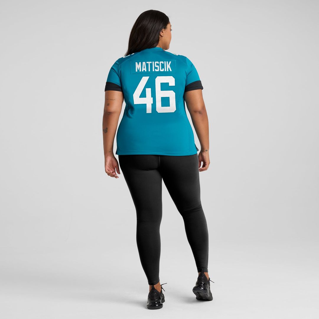Ross Matiscik Jacksonville Jaguars Women's Game Jersey - Black
