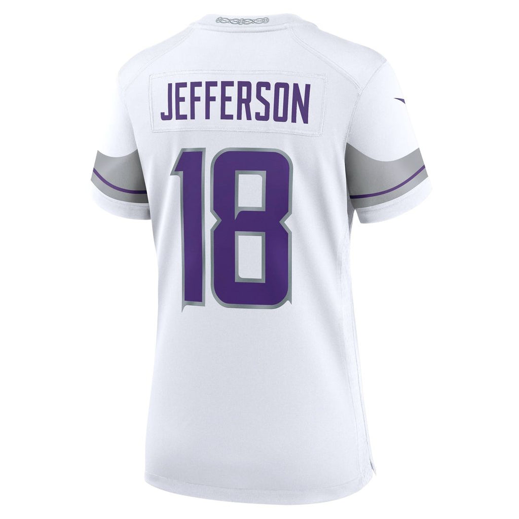 Justin Jefferson Minnesota Vikings Women's Player Jersey - Purple
