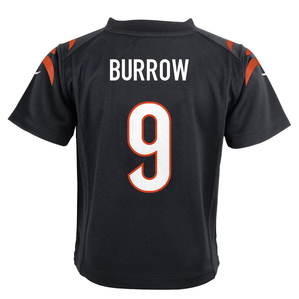 Joe Burrow Cincinnati Bengals Toddler Game Jersey - Black