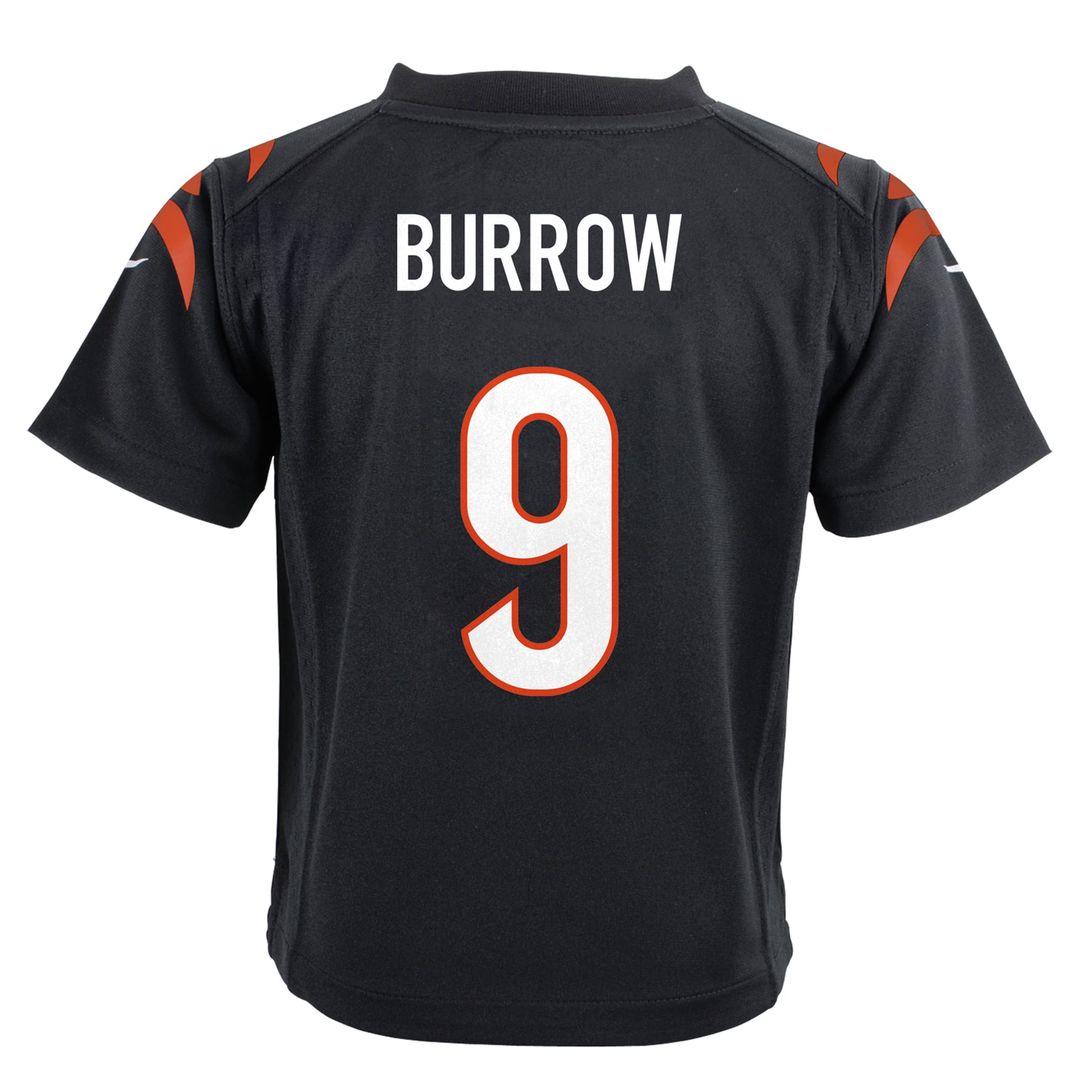 Joe Burrow Cincinnati Bengals Toddler Game Jersey - Black