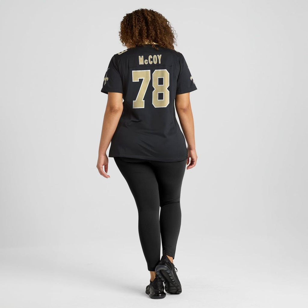 Erik Mccoy New Orleans Saints Women's Game Jersey - Black