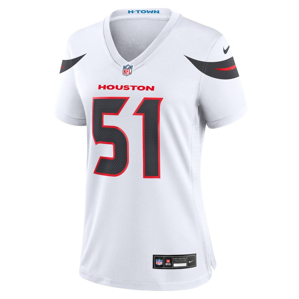 Will Anderson Jr. Houston Texans Women's Alternate Game Jersey - Red