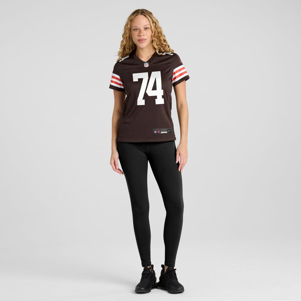 Alex Leatherwood Cleveland Browns Women's Team Game Jersey - Brown